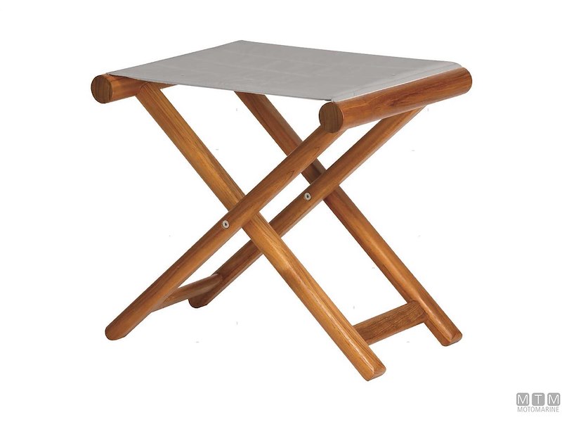 Sgabello Pieghevole Teak MB