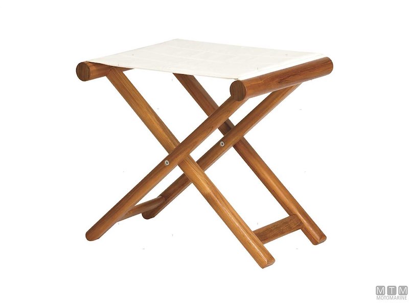 Sgabello Pieghevole Teak MB