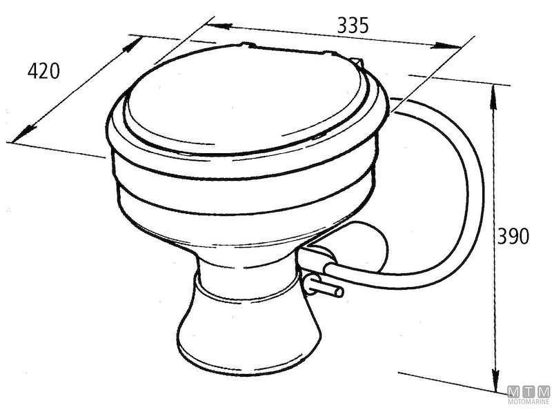 WC - Toilet Elettrica Ocean Standard