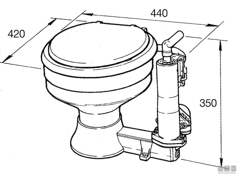 WC - Toilet Manuale RM69 Classic