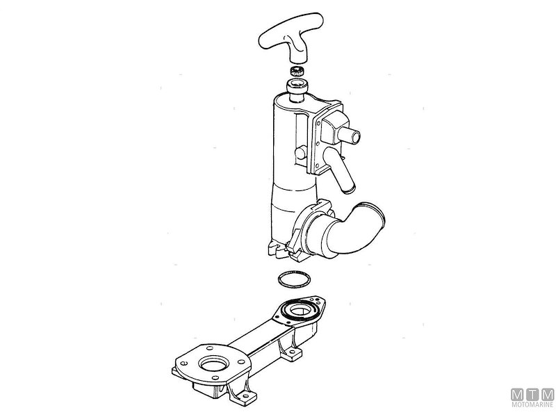 WC - Toilet Manuale RM69 Regata