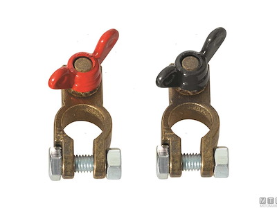 MORSETTI BATTERIA VITERIA INOX 