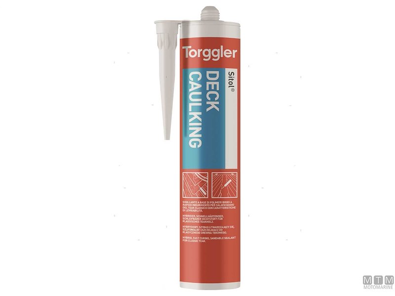 TORGGLER SITOL DCK CAULKING 290ML NERO 