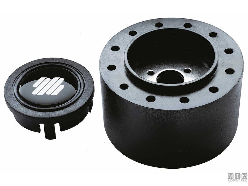 VOLANTE ULTRAFLEX MANIN D350 SILVER 