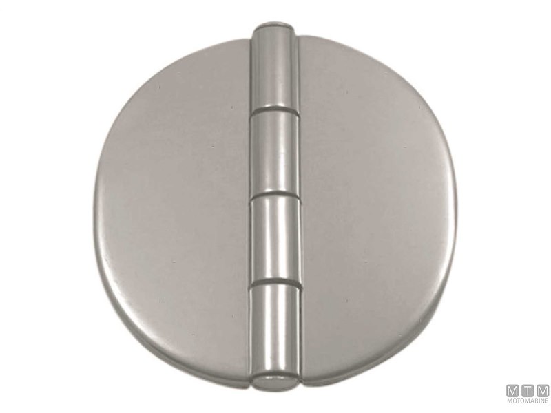 CERNIERA COPERTA TONDA D64 INOX 