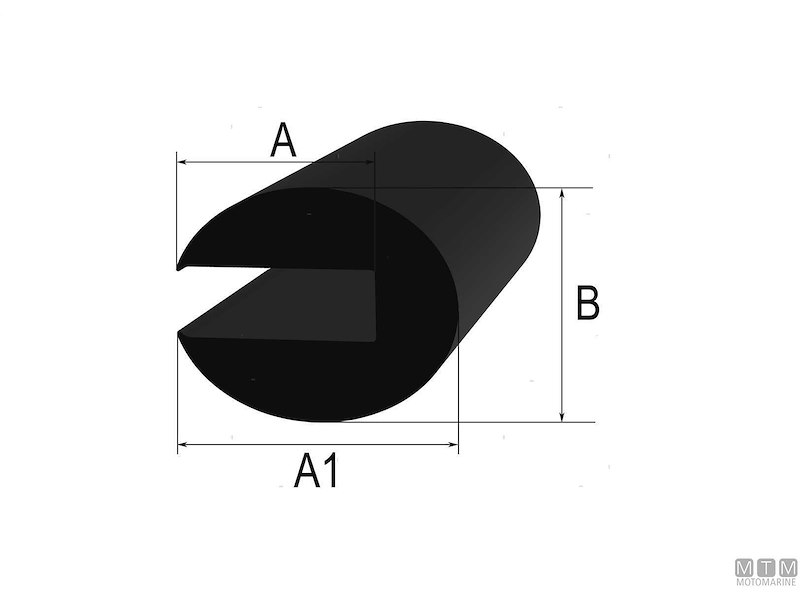 Profilo Trim-Lok Rubber Edge