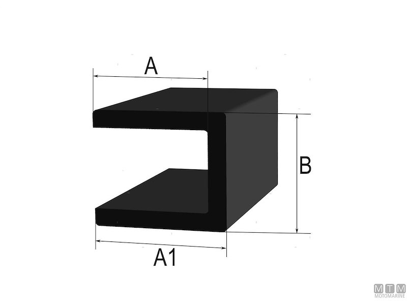 Profilo Trim-Lok Rubber Edge