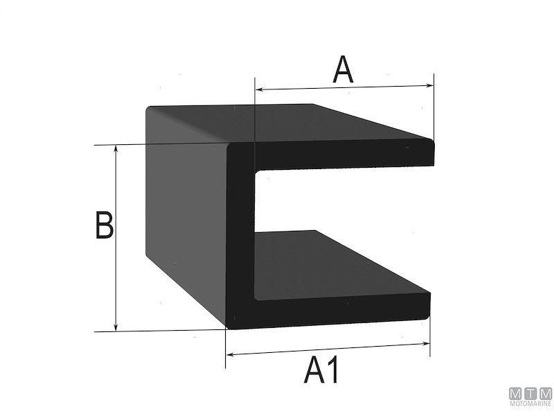Profilo Trim-Lok Rubber Edge