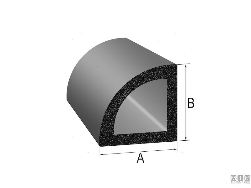 Guarnizione Trim-Lok Delta Rubber Seal