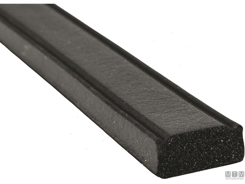 Guarnizione Trim-Lok Flat Rubber Seal Black