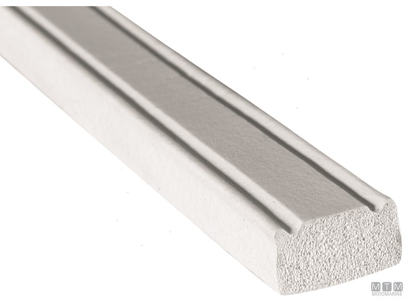 Guarnizione Trim-Lok Flat Rubber Seal White