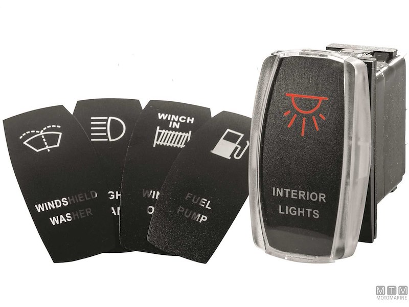 Interruttore Impermeabile IP68 Label