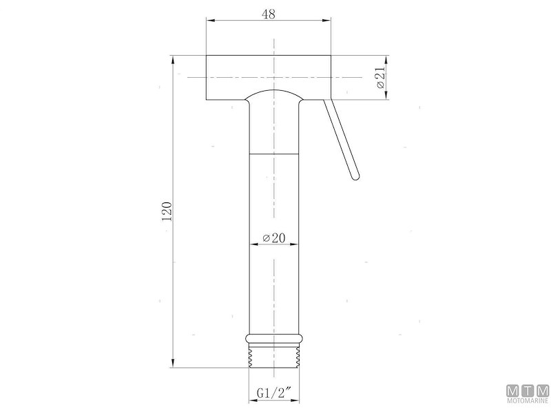 DOCCETTA MIRA OTTONE CROMATO 