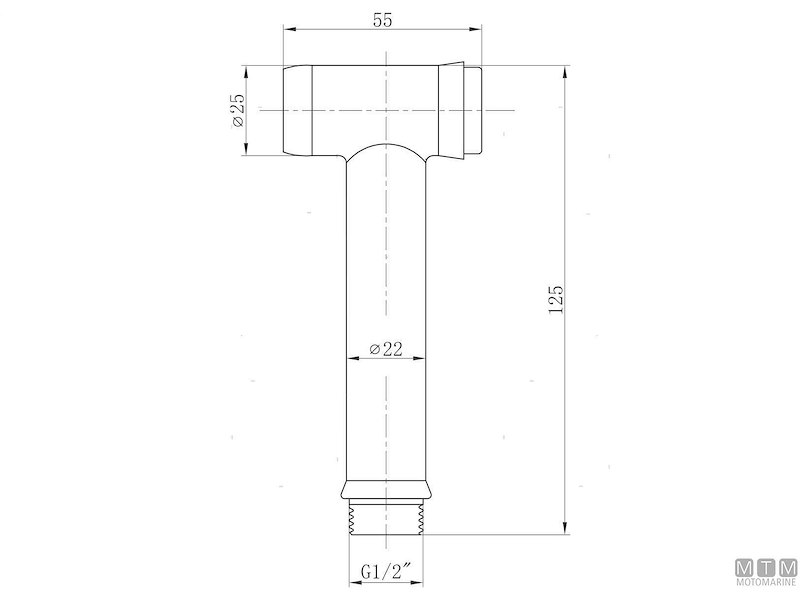 DOCCETTA PUSH BUTTON INOX 