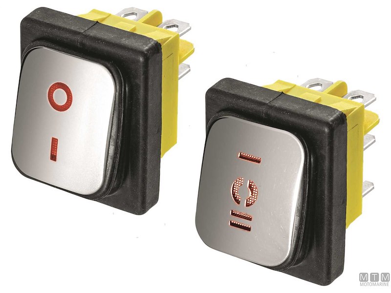 Interruttore FLN IP65 Inox LED