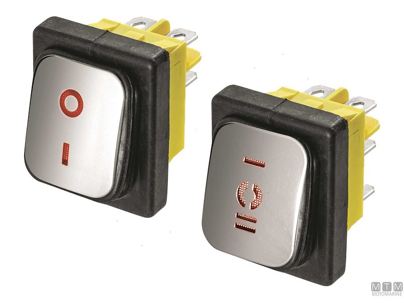 Interruttore FLN IP65 Inox LED