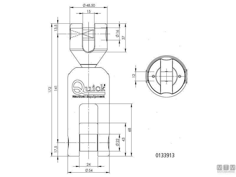 Giunto Ancora Girevole Olympic
