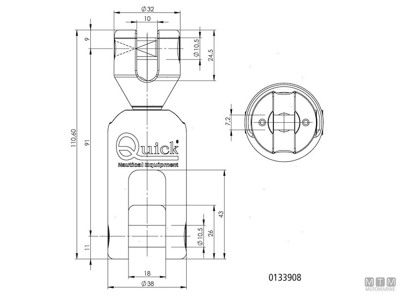 Giunto Ancora Girevole Olympic