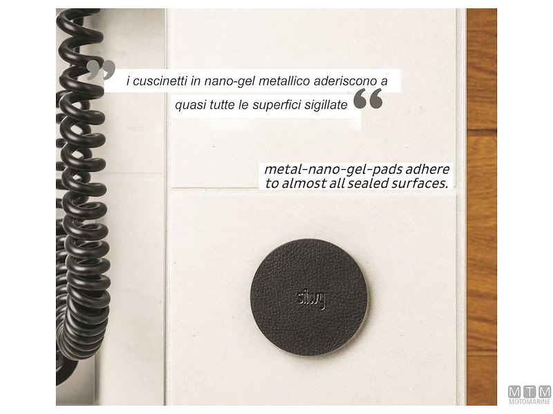 GANCIO MAGNETICO SUPERSTRONG SILWY NERO 