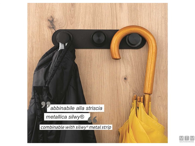 GANCIO MAGNETICO SUPERSTRONG SILWY NERO 