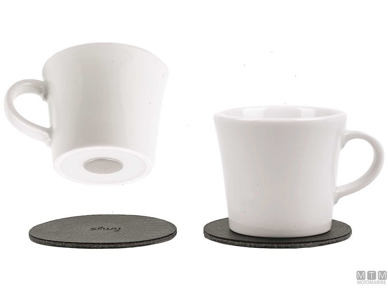 SET 2 TAZZINE MAGNETICHE PORCELAIN SILWY 