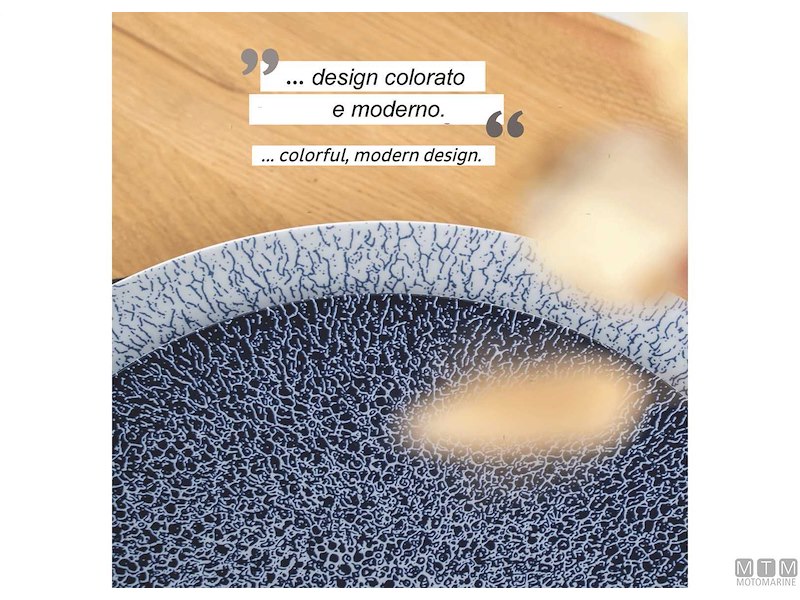 SET 2 PIATTI DESS MAGN PORC OCEAN SILWY 