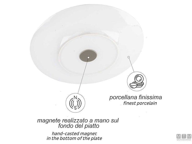 SET 2 PIATTI PIANI MAGN PORC OCEAN SILWY 