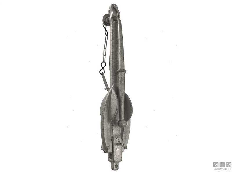 Ancora Ammiragliato Pieghevole in Acciaio Zincato