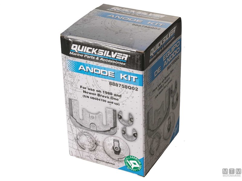 KIT ANODI QS BRAVO 1 AL 