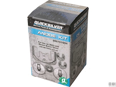 KIT ANODI QS BRAVO II/III 2003 AL 