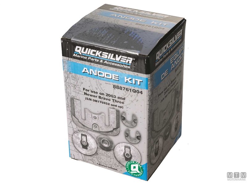 KIT ANODI QS BRAVO II/III 2003 AL 