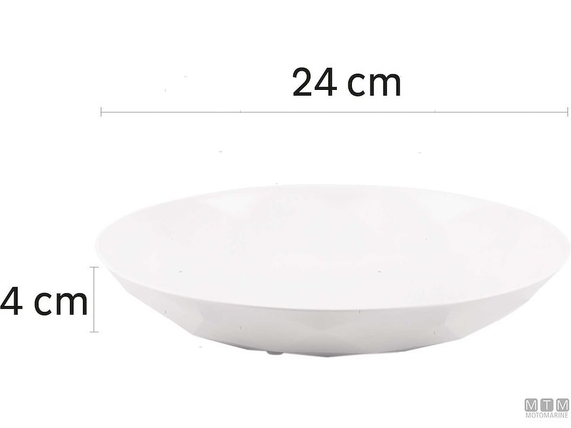 Set 2 Ciotole e 2 Piatti Magnetici in Plastica