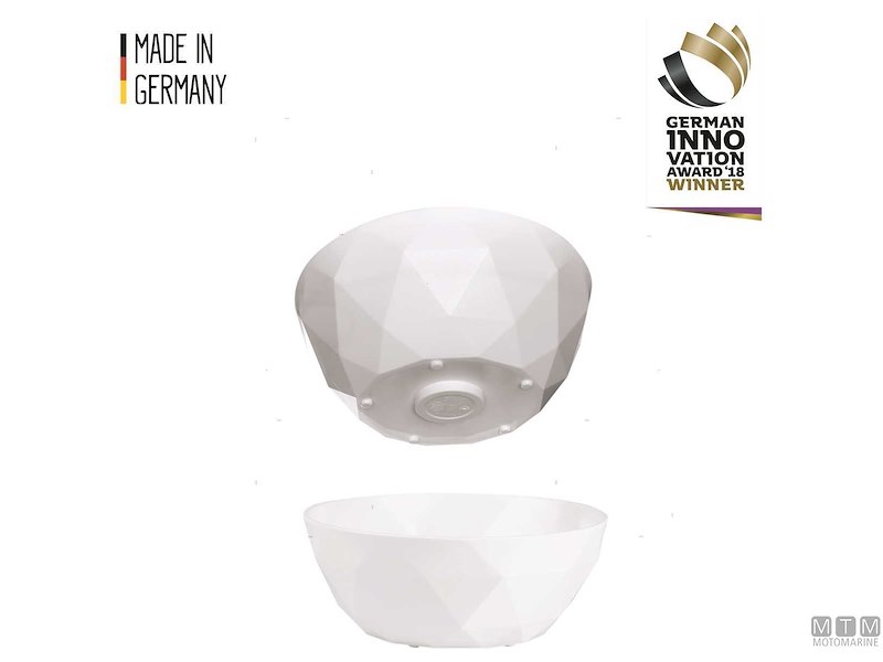 Set 2 Ciotole e 2 Piatti Magnetici in Plastica