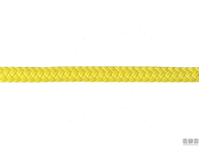 Treccia Mooring Giallo-Fluo in Polipropilene