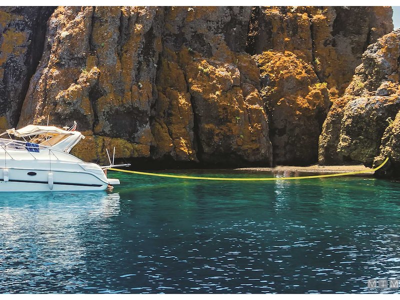 Treccia Mooring Giallo-Fluo in Polipropilene