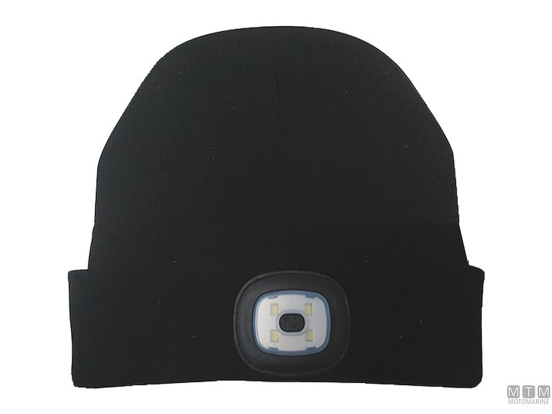 BERRETTO CON LUCE LED RICARICABILE 