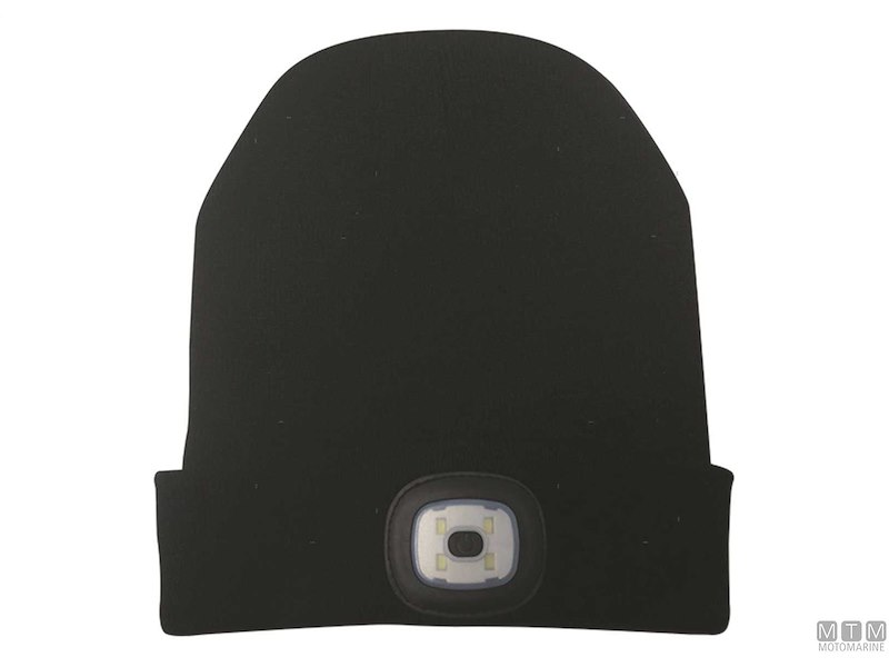 BERRETTO CON LUCE LED RICARICABILE 