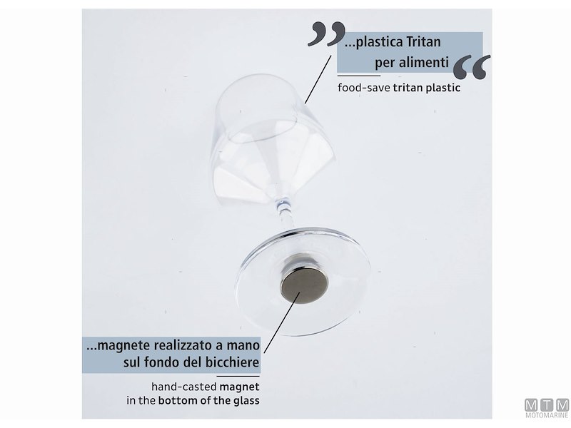 CP CALICI VINO MAGNETICI PL CLASS SILWY 