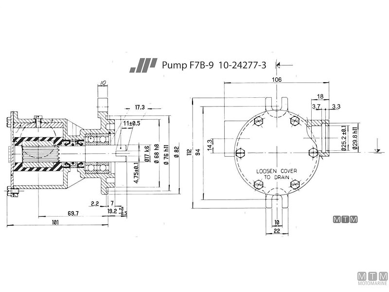 Pompa SPX Johnson F7B-9 (10-24277-03)