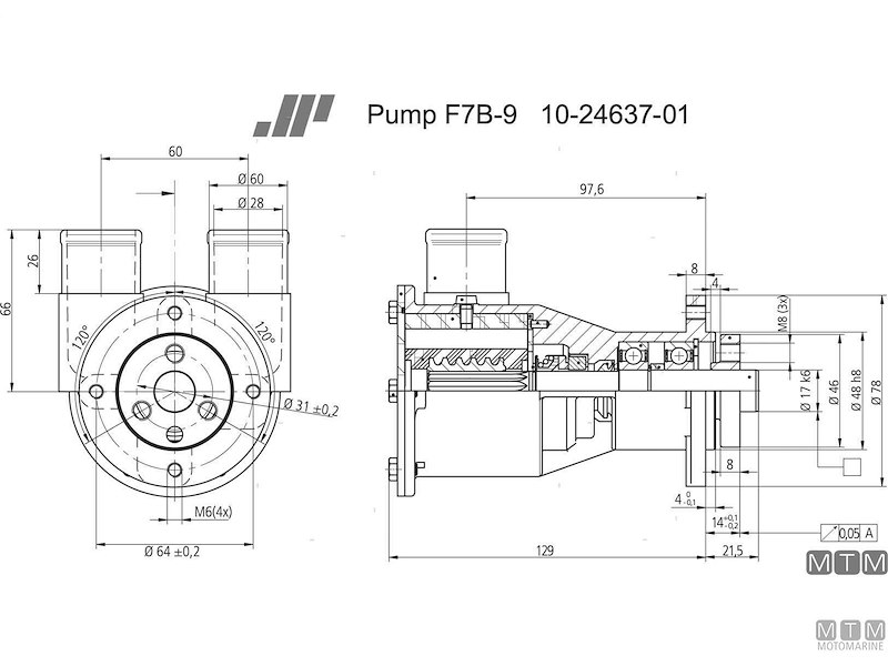 Pompa SPX Johnson F7B-9 (10-24637-01)