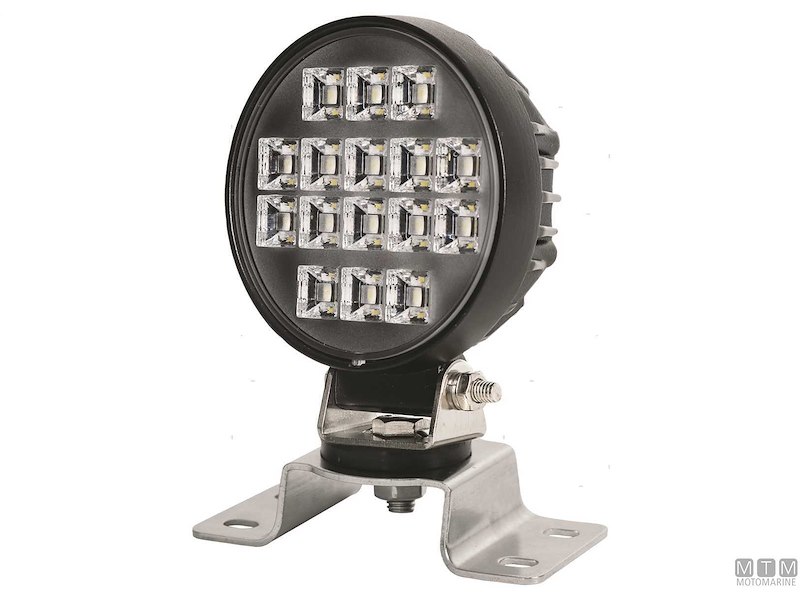 FARO DECK NERO D90 1200LM FLD + BASE 