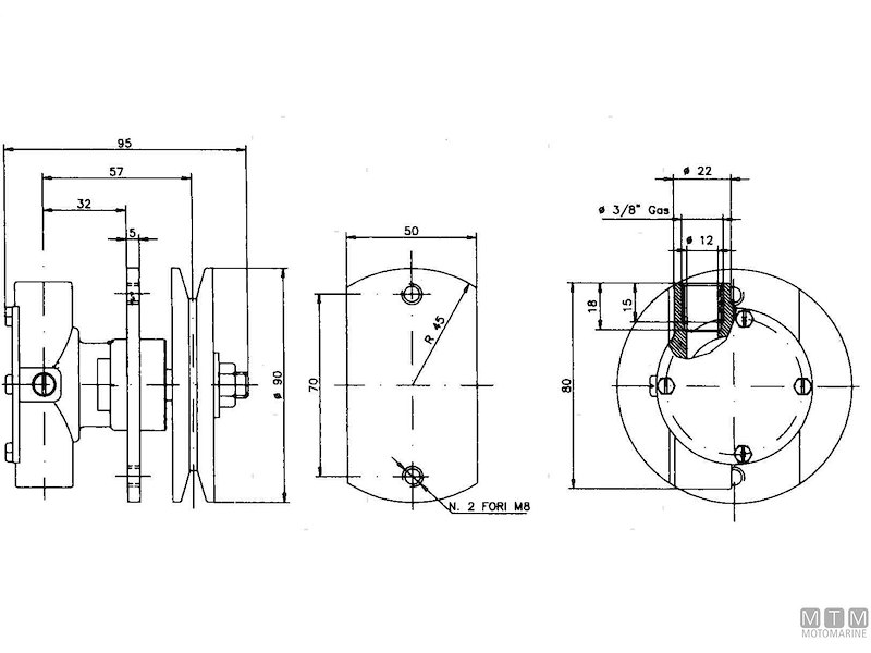 Pompa Flangiata Ancor St 112