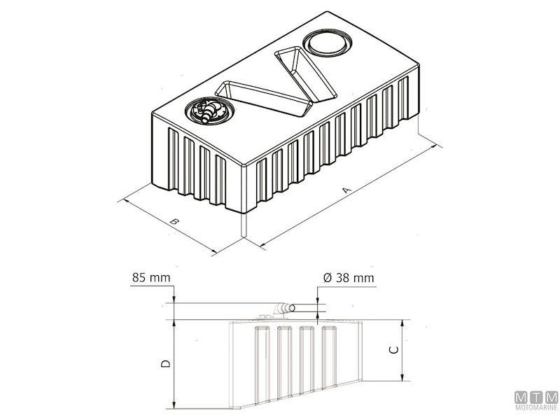 SERBATOIO CAN OEM SE9018 270LT 