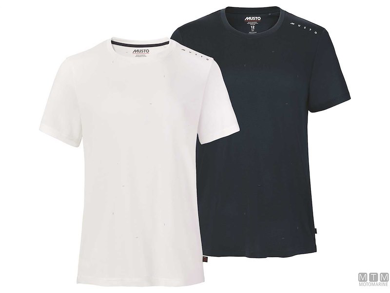 T-Shirt Musto Crew Sunblock Donna