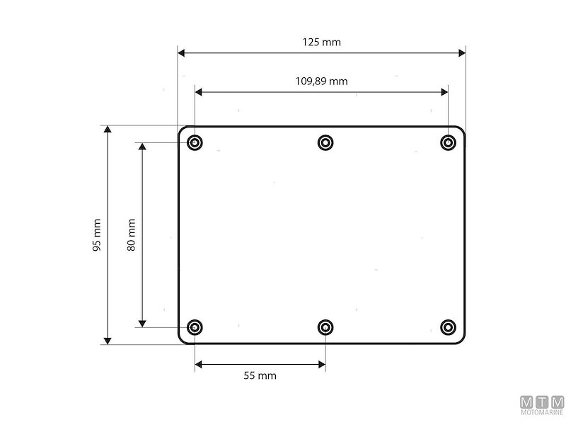 Pannello in Alluminio con Pulsanti Inox e Valvole