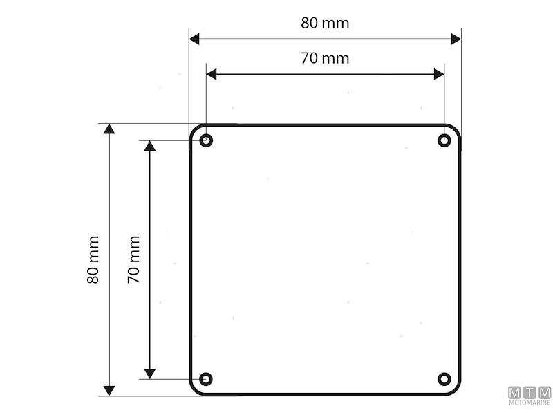 Pannello in Acciaio Inox con Pulsanti Inox