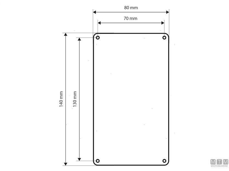 Pannello in Acciaio Inox con Pulsanti Inox