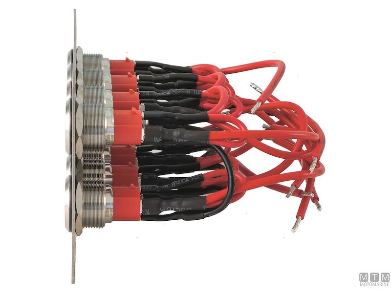 Pannello in Acciaio Inox con Pulsanti Inox