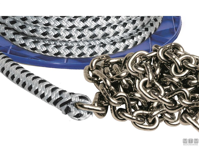 Treccia con Catena Calibrata Inox DIN766