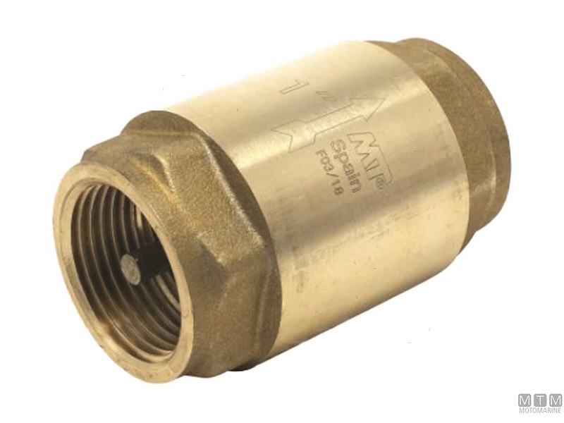 Valvola di Non Ritorno HD con Otturatore in Ottone